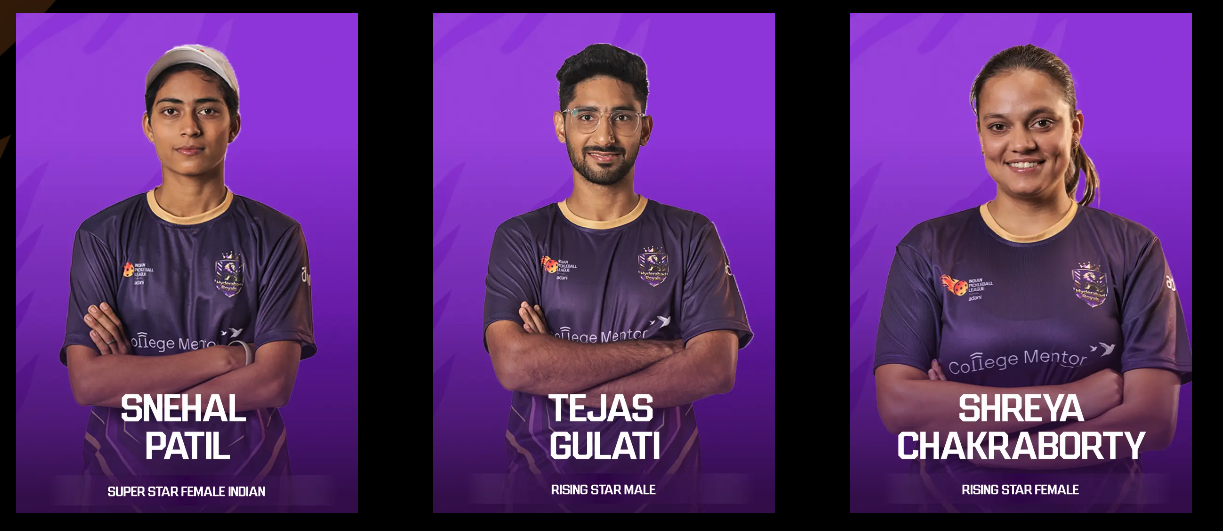 Snehal Patil, Tejas Gulati, Shreya Chakraborty — Hyderabad Royals